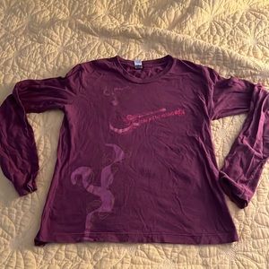 Purple Dave Matthews Band vintage long sleeve t shirt